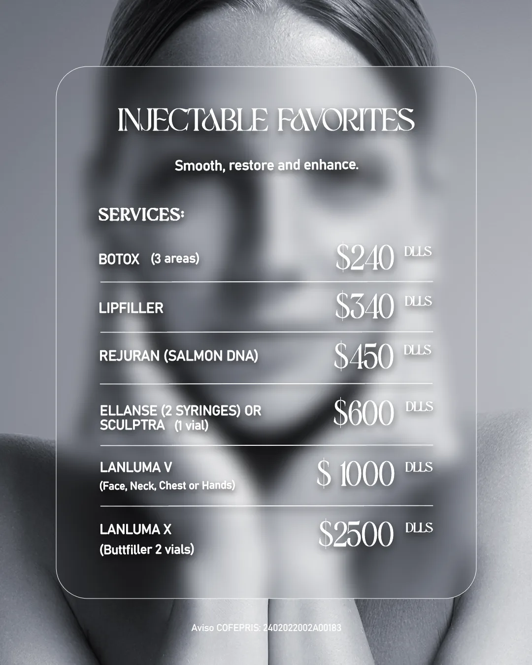 Inyectables — promociones agosto 2026, Empire Aesthetic
