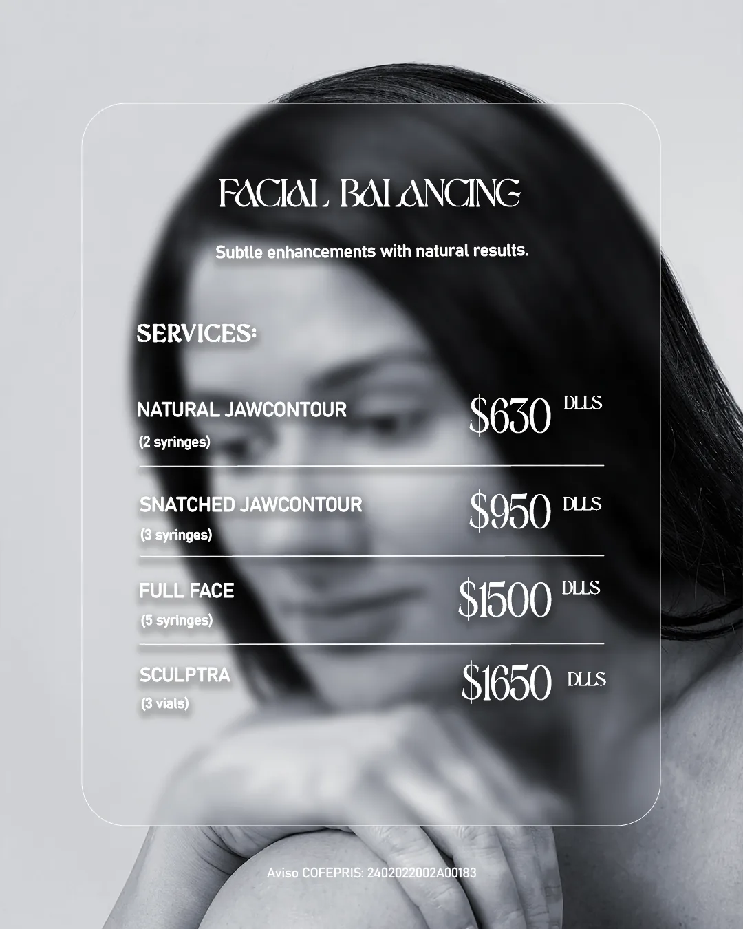 Facial Balancing — promociones agosto 2026, Empire Aesthetic