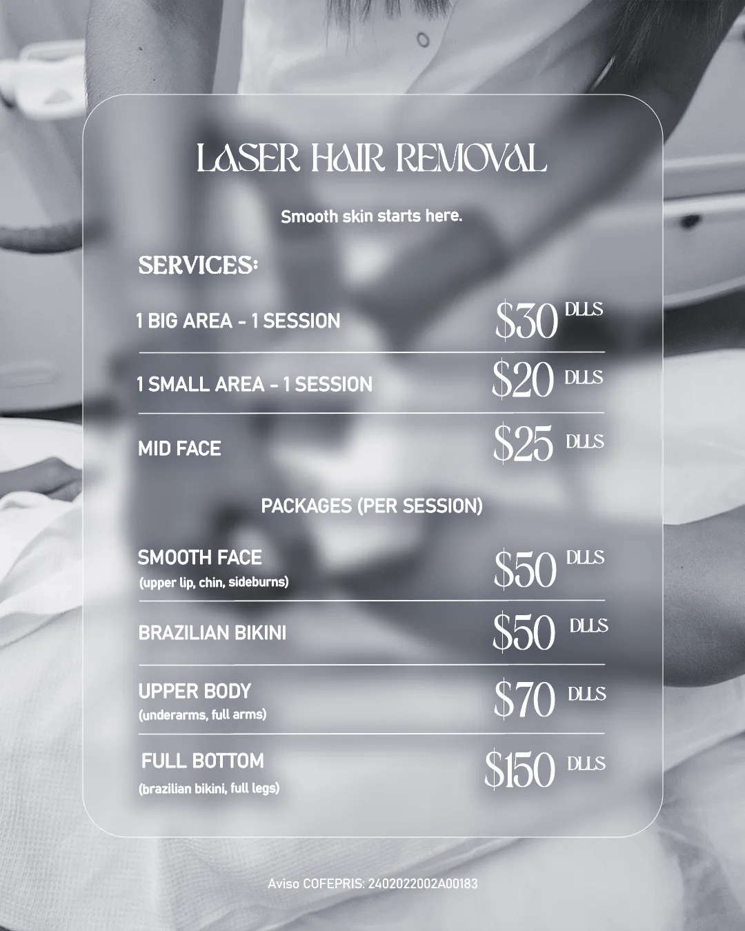 Laser Hair Removal parte 1 — promociones agosto 2026, Empire Aesthetic