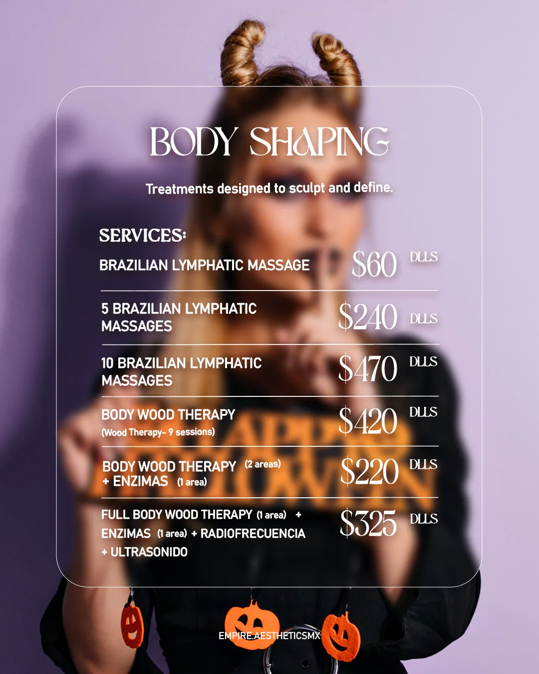 Body Shaping — promociones octubre 2026, Empire Aesthetic