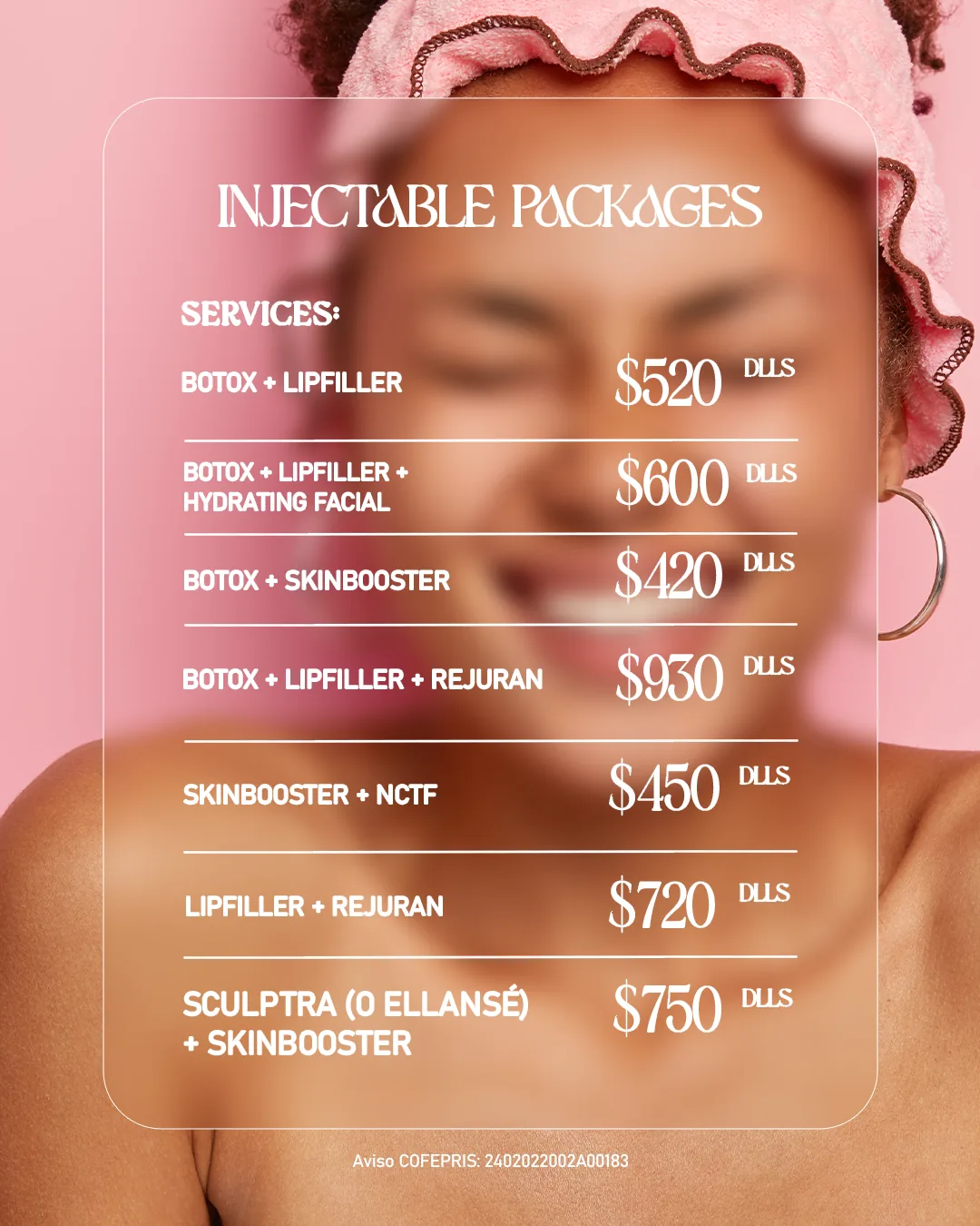 Injectable Packages — promociones octubre 2026, Empire Aesthetic
