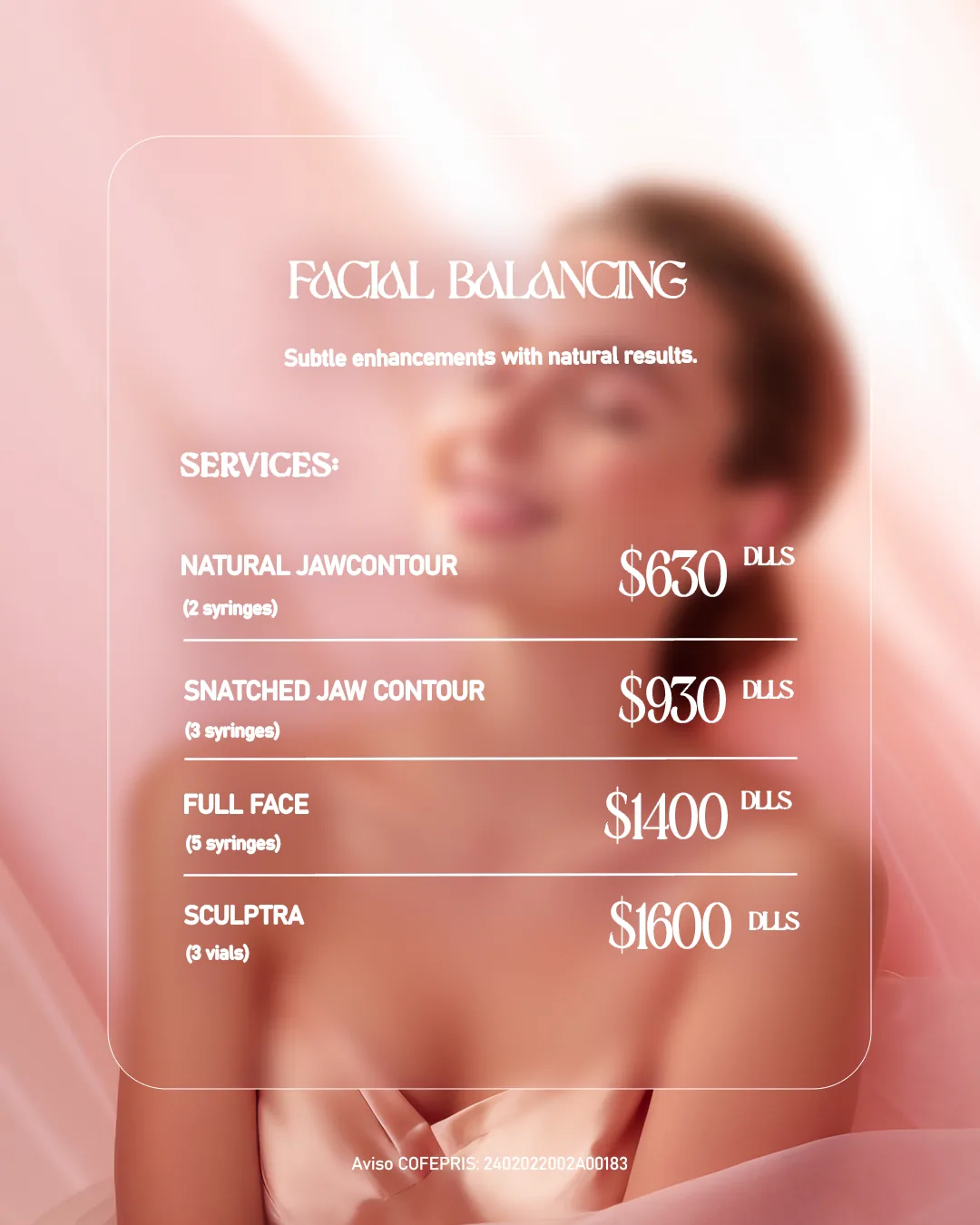 Facial Balancing — promociones octubre 2026, Empire Aesthetic